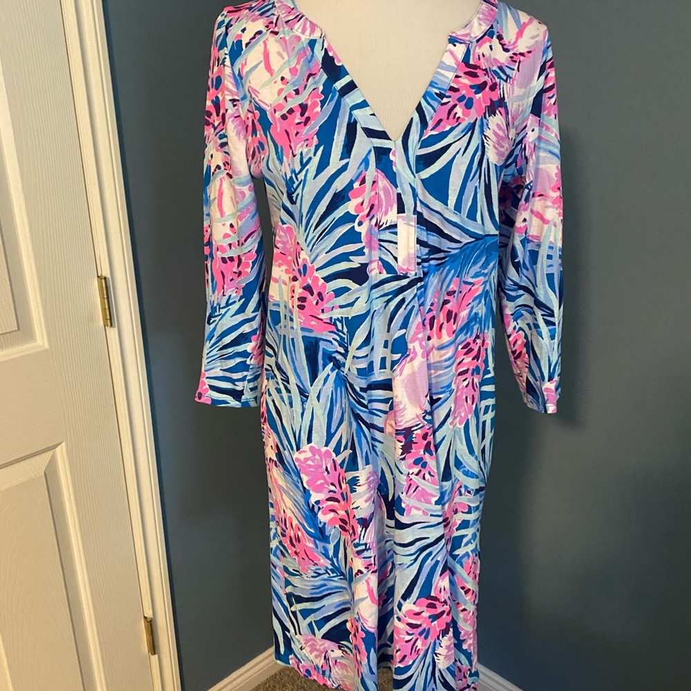 Lilly Pulitzer quarter sleeve dress